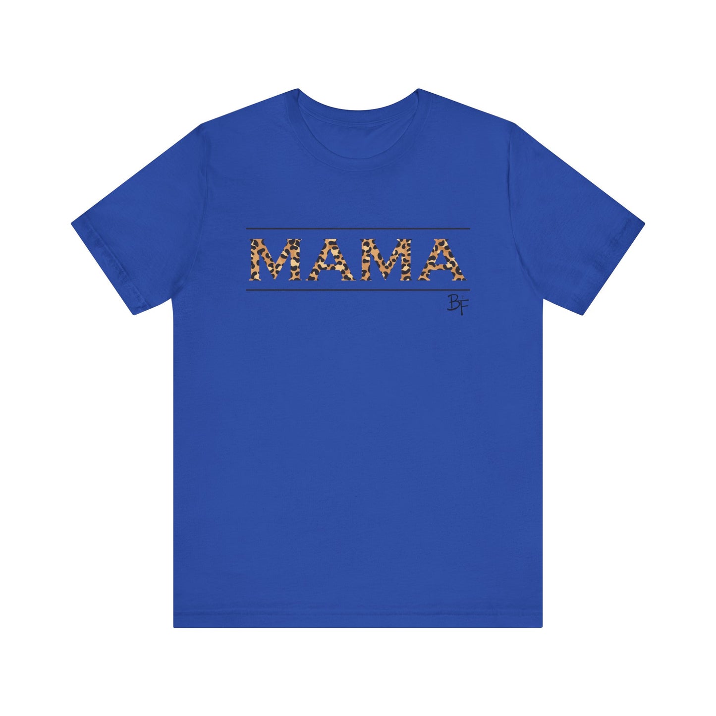 Cheetah Print MAMA Bella Canvas Tee