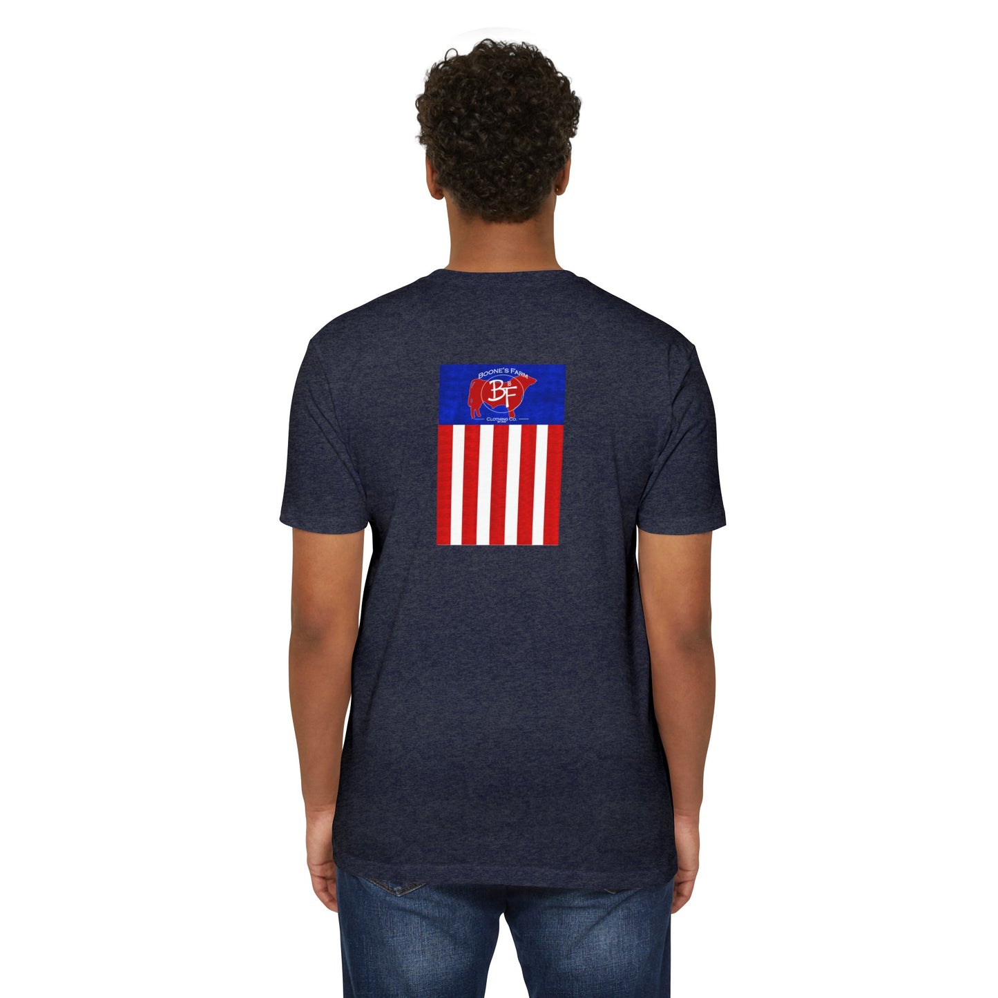 Bull+Flag Softstyle Adult Tee