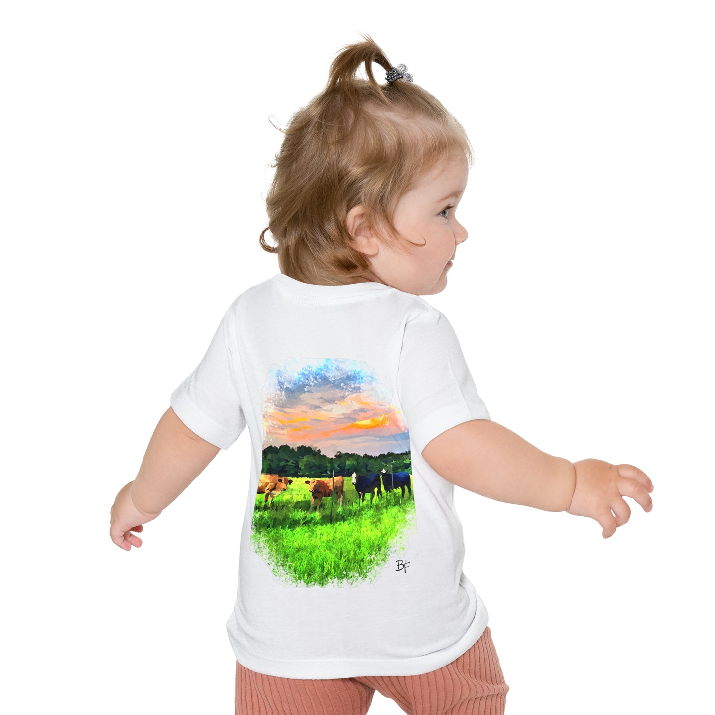 Sweet Summertime Baby Cow Tee