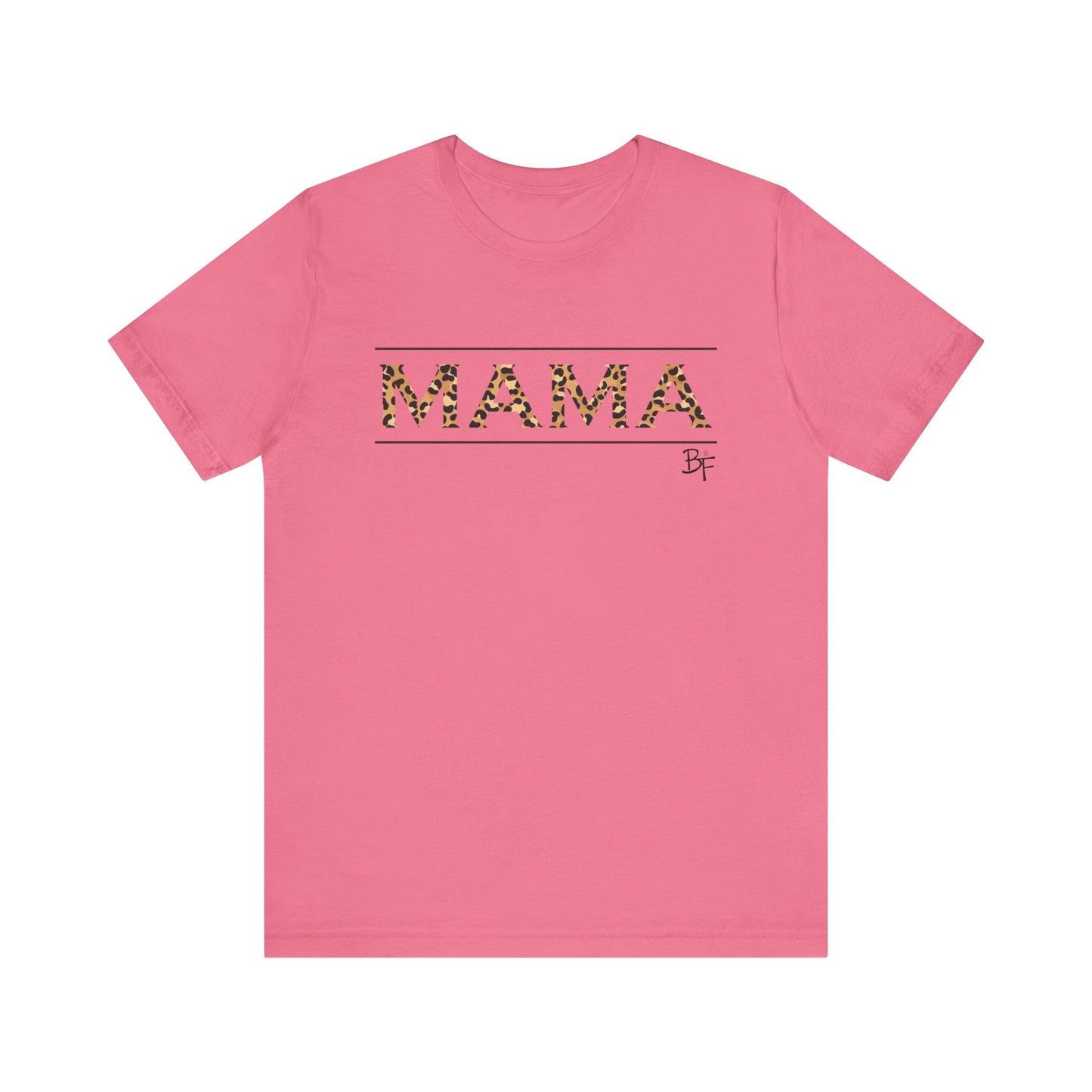 Cheetah Print MAMA Bella Canvas Tee