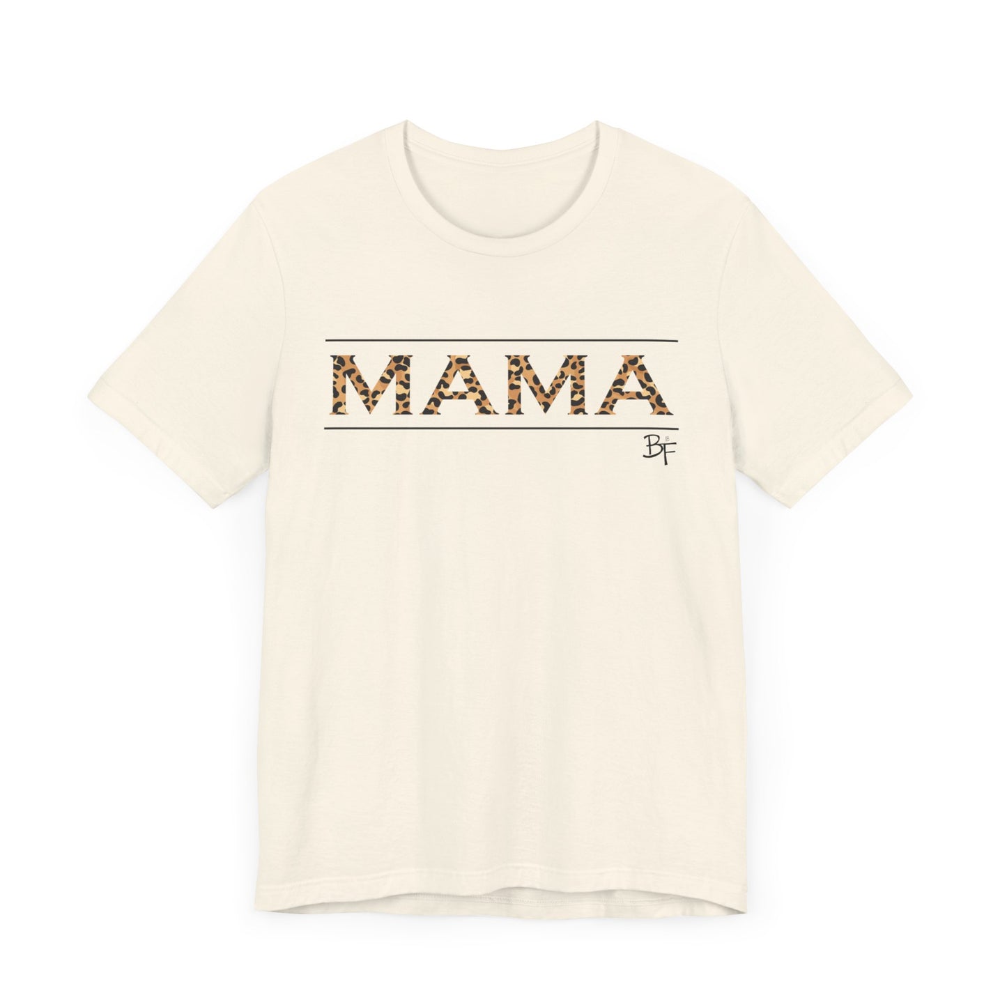 Cheetah Print MAMA Bella Canvas Tee