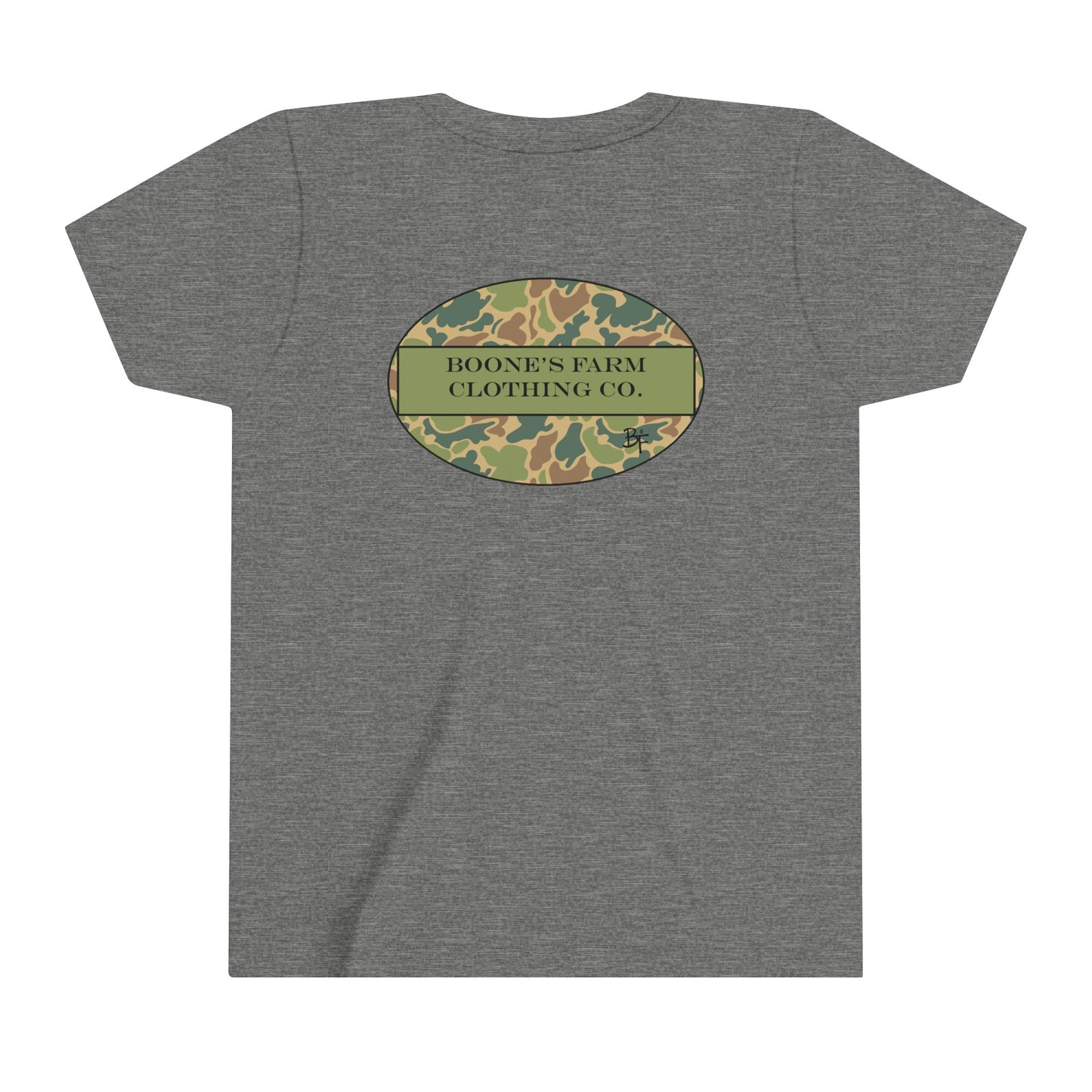 Camo Boone's Farm CC Logo Kids Tee