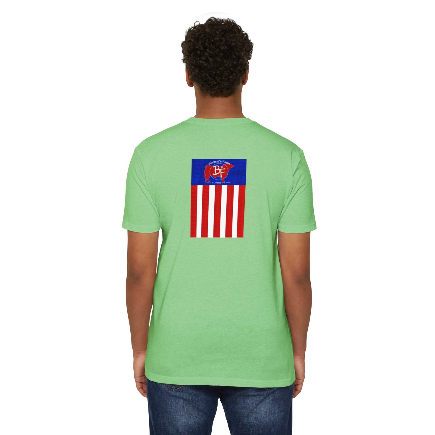 Bull+Flag Softstyle Adult Tee