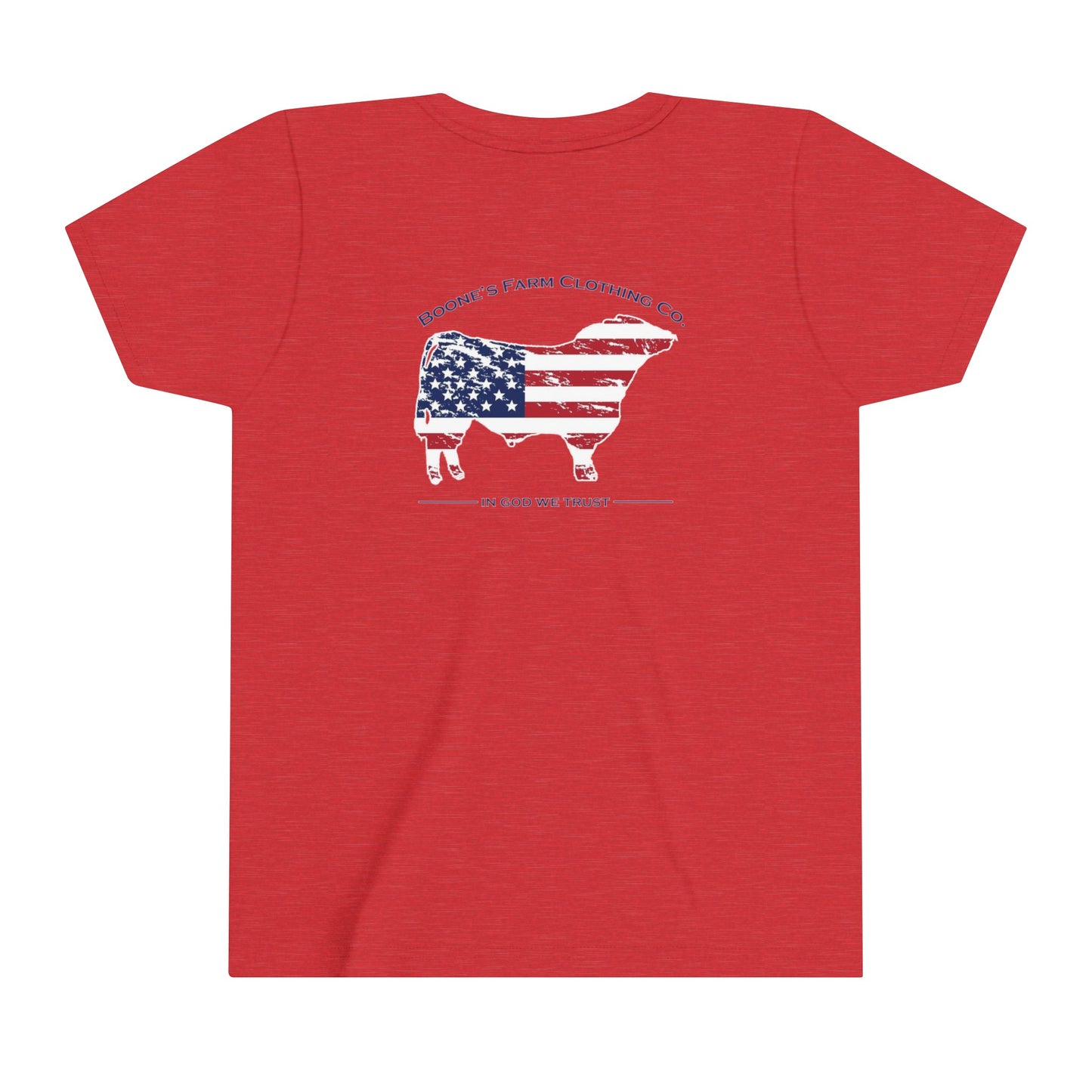 American Flag BFCC Bull Kids Tee