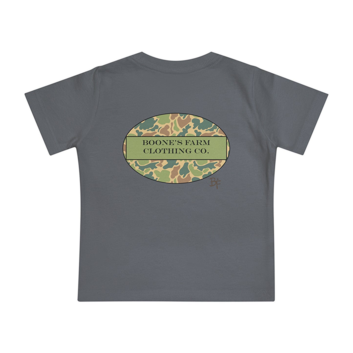 Camo Boone's Farm Baby Tee