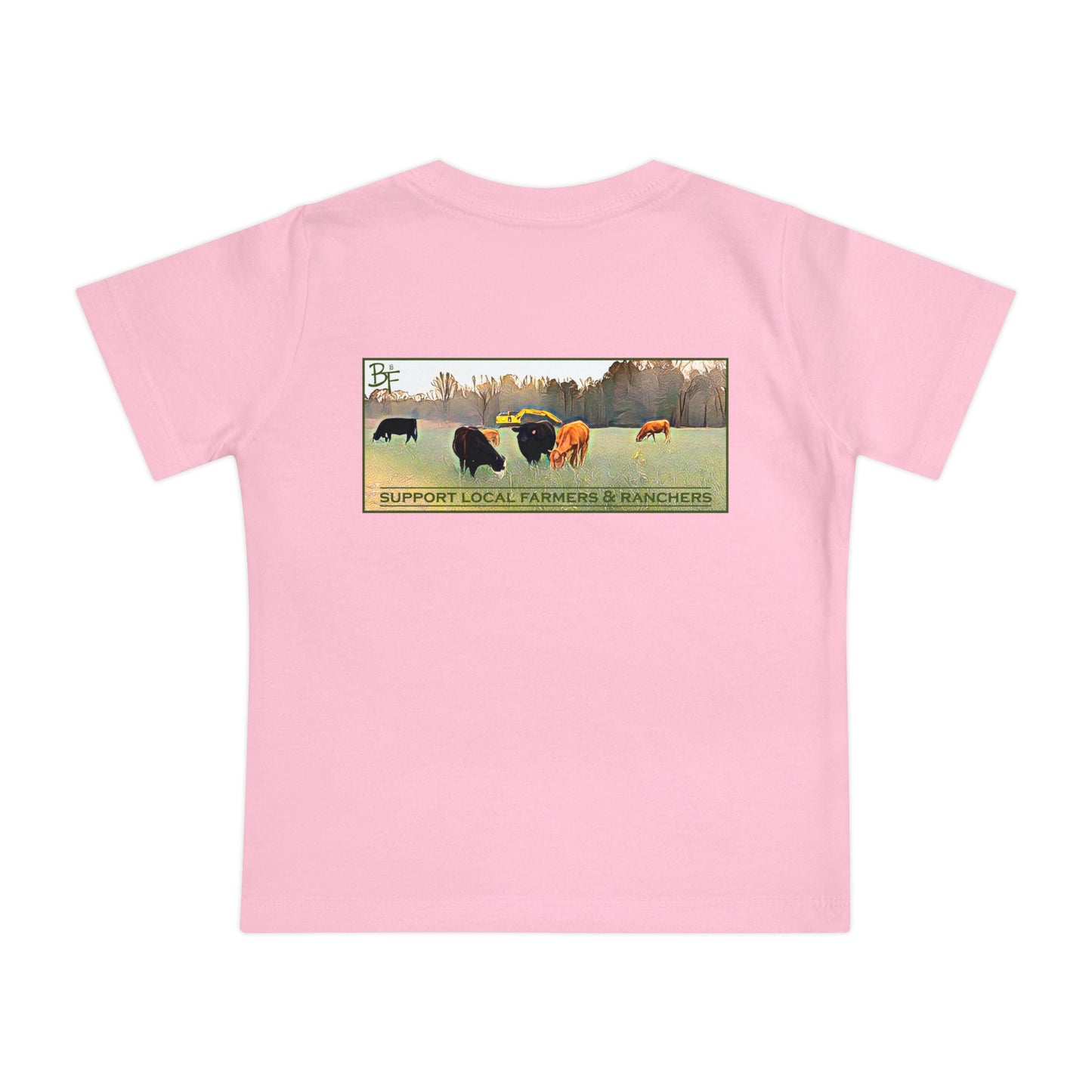 Support Farmers & Ranchers Baby Tee