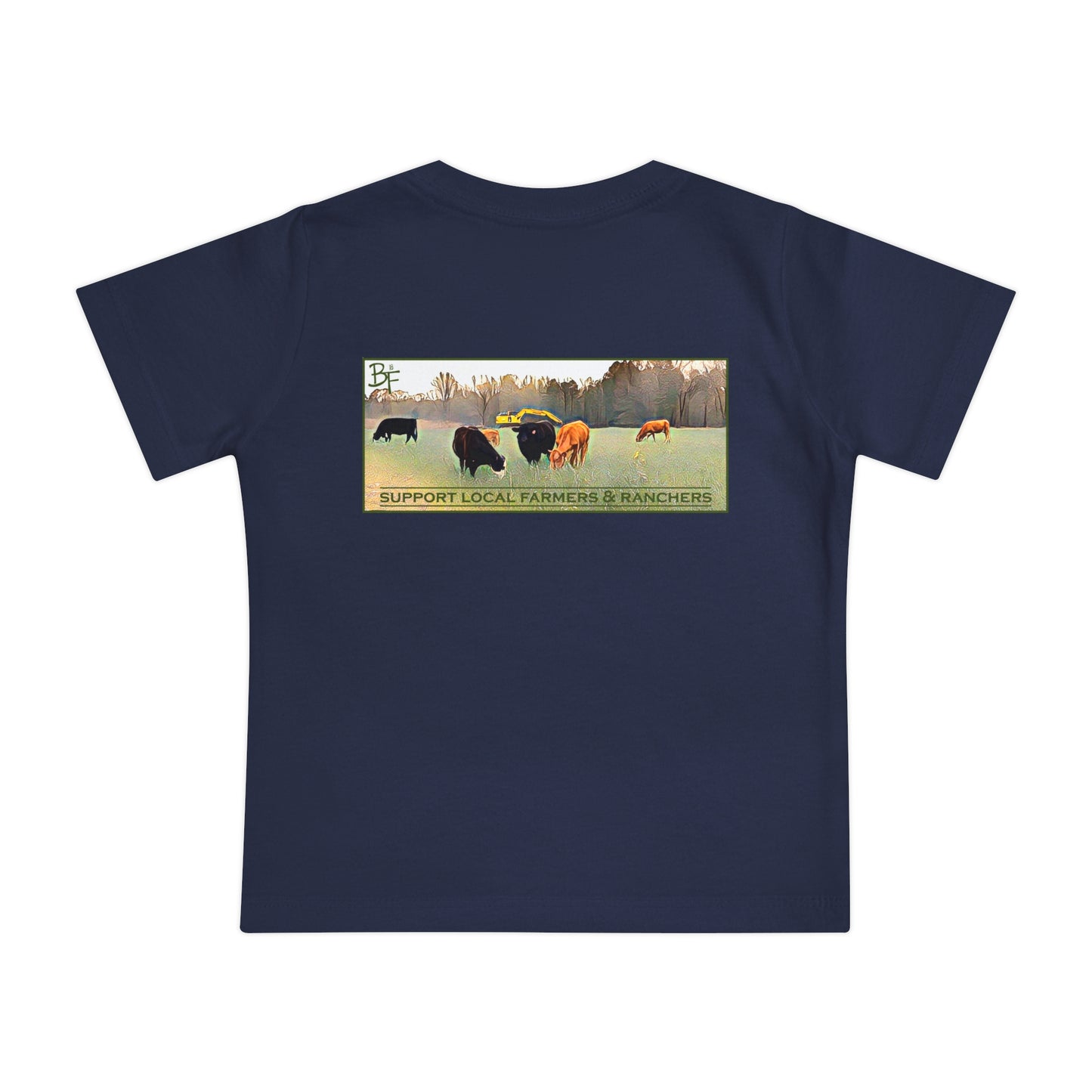 Support Farmers & Ranchers Baby Tee