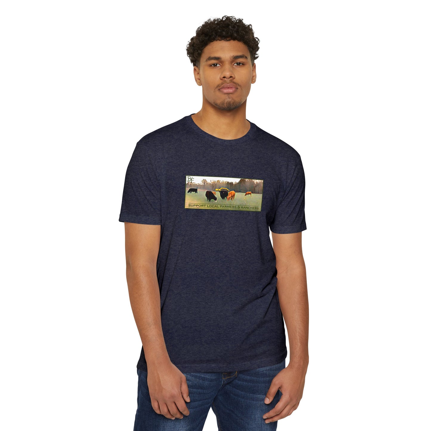 Support Farmers & Ranchers Softstyle Adult Tee