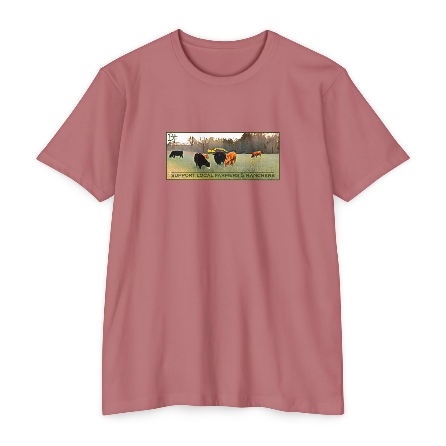 Support Farmers & Ranchers Softstyle Adult Tee