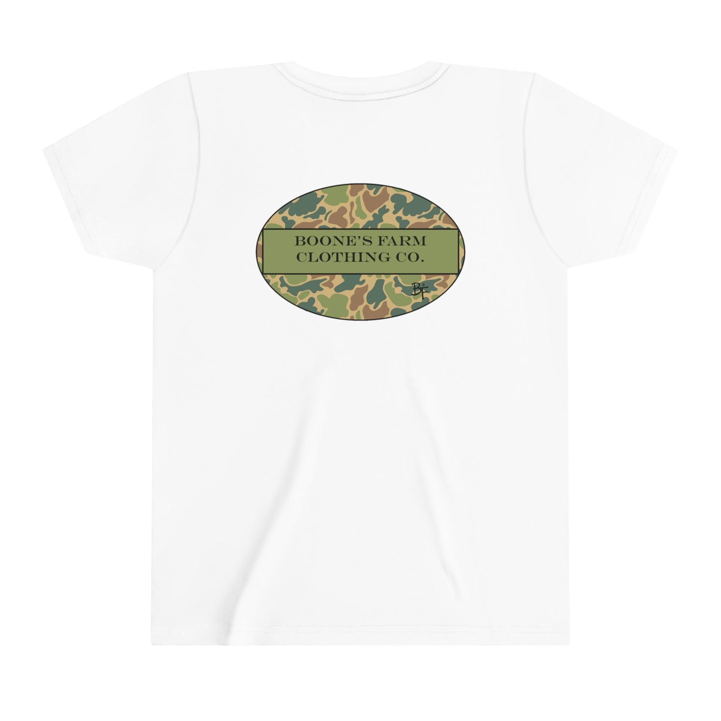 Camo Boone's Farm CC Logo Kids Tee