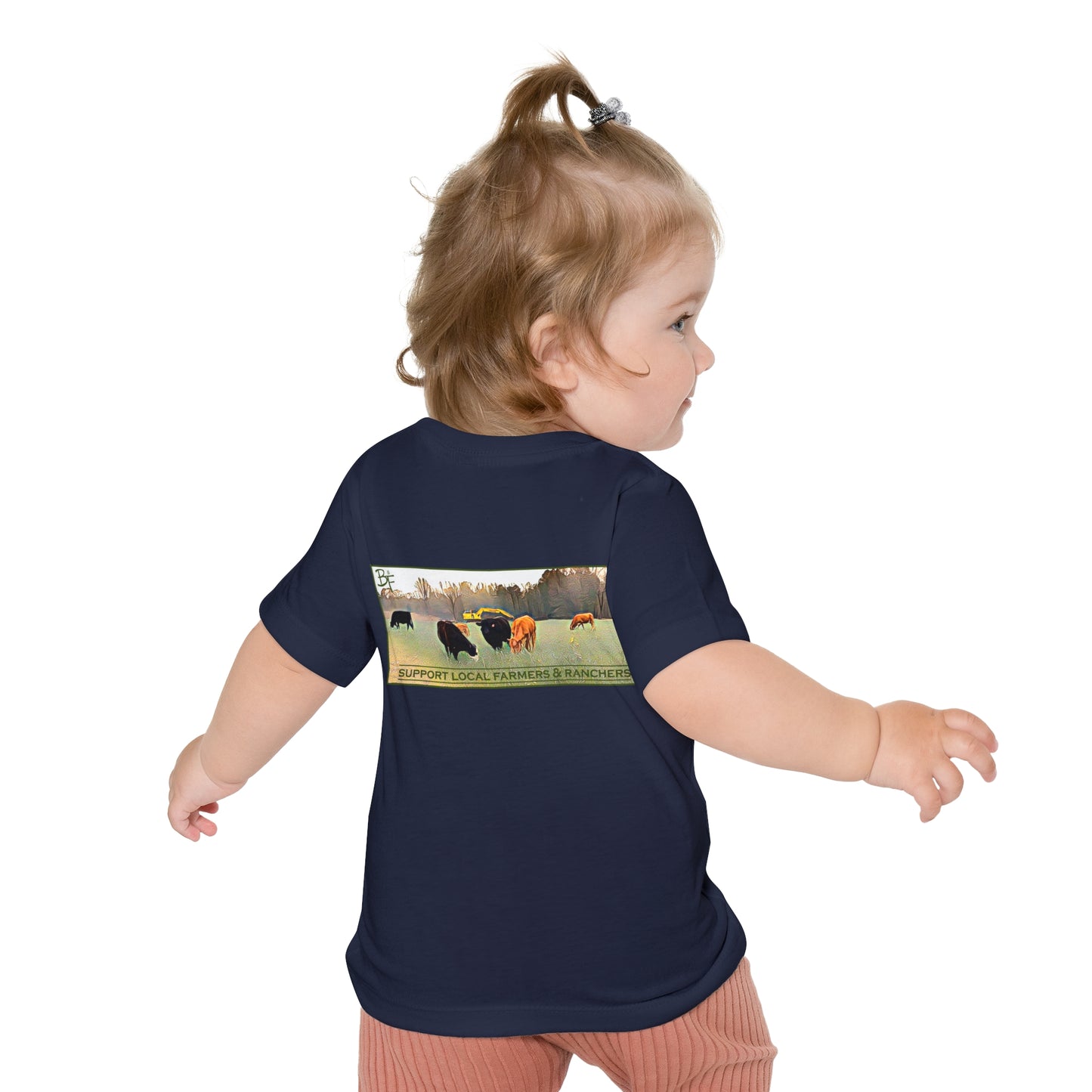 Support Farmers & Ranchers Baby Tee