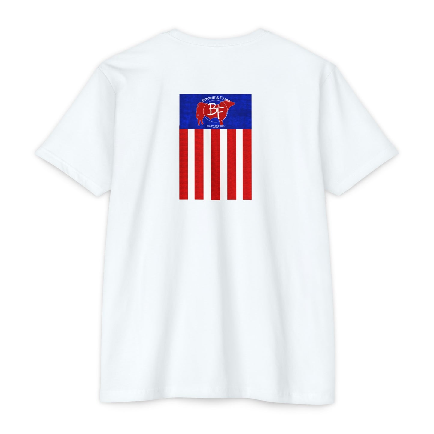 Bull+Flag Softstyle Adult Tee