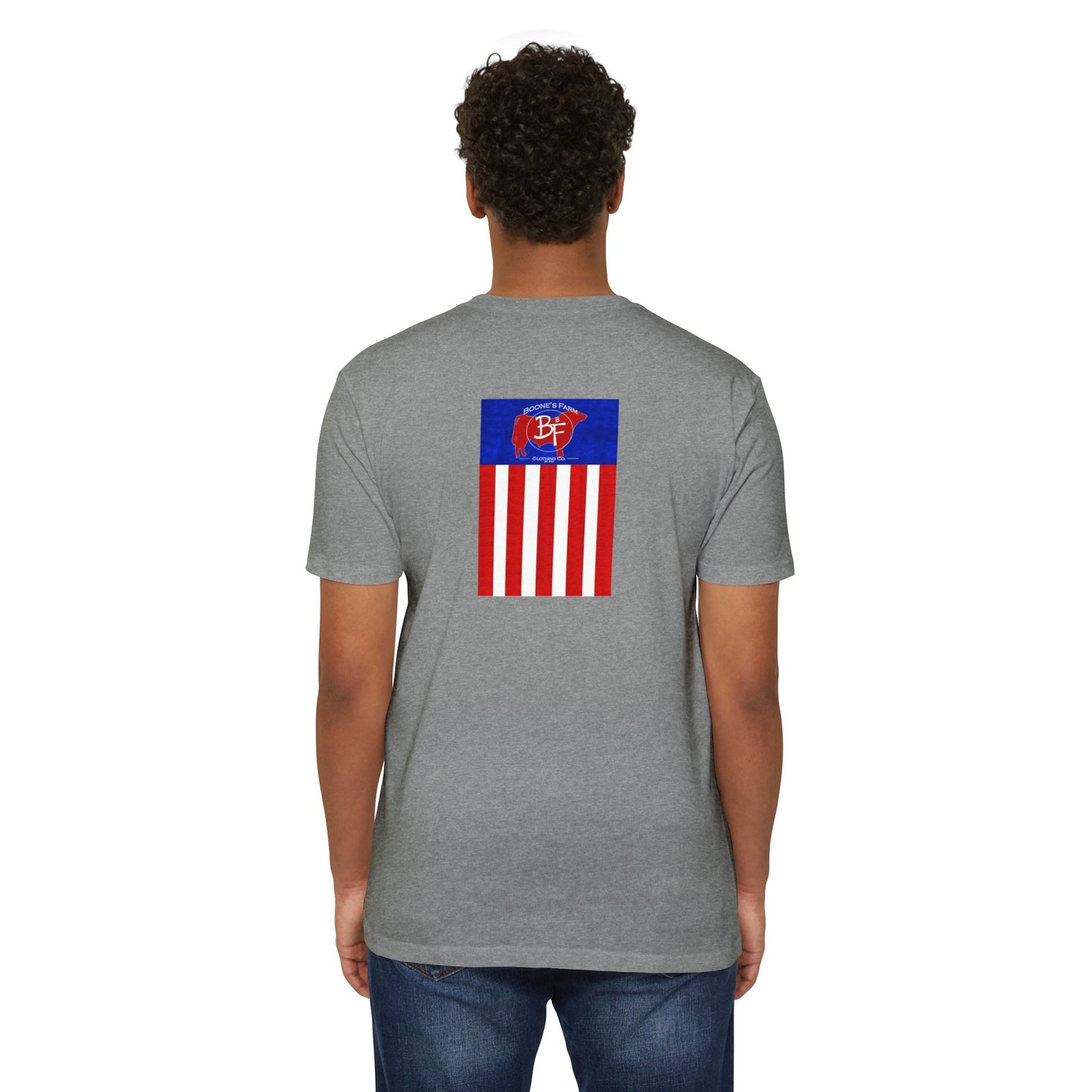 Bull+Flag Softstyle Adult Tee