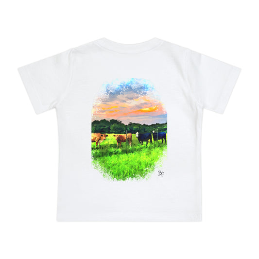 Sweet Summertime Baby Cow Tee